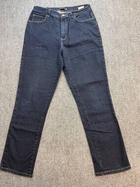 Lee 1889 Women’s Size 10 Relaxed Fit Bootcut Jeans Dark Wash Stretch